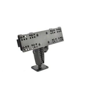 image of LM-500DB-EXT-02 mobile mount for handheld radios. Front View.