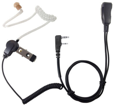 lmc-1at01 surveillance style lapel mic kit with ptt