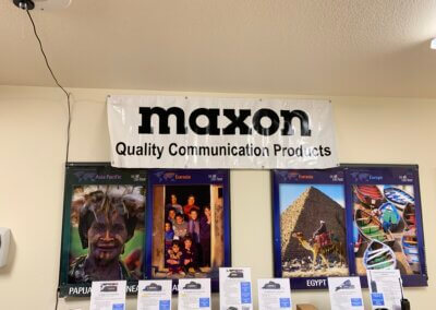 Radios Across America Proudly sells Maxon as well as other brands of radios.
